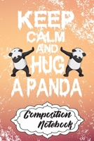 Composition Notebook: 110 Blank Lined Papers - 6x9 Personalized Customized Panda Composition Notebook Journal Gift For Panda Lovers 1676219471 Book Cover