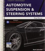 Today's Technician: Automotive Suspension & Steering Shop Manual, Spiral Bound Version 1337567353 Book Cover