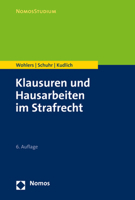 Klausuren und Hausarbeiten Im Strafrecht 384876198X Book Cover