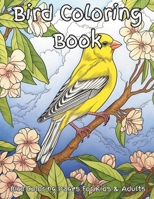 Bird Coloring Book: Coloring Pages For Kids & Adults B0CQK669BN Book Cover