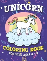 Unicorn Coloring Book: Cute Girls Unicorns Gifts 1695567307 Book Cover