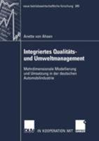 Integriertes Qualitäts  Und Umweltmanagement 383500283X Book Cover