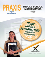 Praxis Middle School Mathematics 5169 Book and Online 1607874725 Book Cover