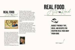 Real Food Hits the Road 1732748217 Book Cover