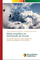 Efeito orográfico na distribuição de chuvas 6139629594 Book Cover