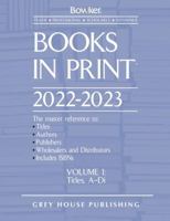 Books in Print - 7 Volume Set, 2022/23 1637002092 Book Cover