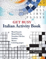 GET BUSY Italian Activity Book B09TFF1FPN Book Cover