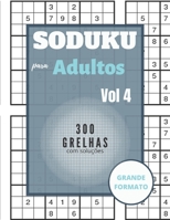 Sudoku para adultos - 300 grelhas com soluções: Sudoku Big Book for Sudoku enthusiasts | Para crianças de 8-12 anos e adultos | 300 grelhas 9x9 | ... Gift For Sudoku Amateurs B08M84H1LQ Book Cover