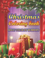 Christmas Coloring Book Adult Color By Numbers: a beautiful colouring book with Christmas designs on a black background, for gloriously vivid colours (Merry Christmas (Christmas designs on a black bac 1707205728 Book Cover