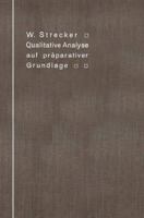 Qualitative Analyse Auf Praparativer Grundlage 366223131X Book Cover