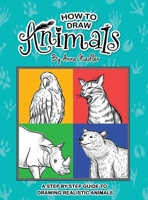 How To Draw Animals: A step-by-step guide to drawing realistic animals. B098RYTVTQ Book Cover