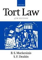 Tort Law 0198765061 Book Cover