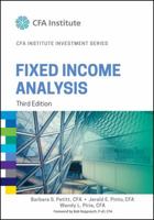 Fixed Income Analysis (CFA Institute Investment Series) 1118999509 Book Cover