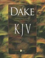 Dake KJV Burgundy Leathersoft (8.5 Font) 1558291784 Book Cover