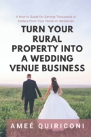 Turn Your Rural Property Into A Wedding Venue Business: A How-to Guide for Earning Thousands Of Dollars From Your Home On Weekends 1537479415 Book Cover