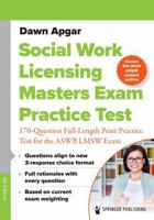 Social Work Licensing Masters Exam Practice Test: 170-Question Full-Length Print Practice Test for the ASWB LMSW Exam 082617745X Book Cover