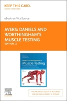 Daniels and Worthingham's Muscle Testing - Elsevier eBook on Vitalsource (Retail Access Card): Daniels and Worthingham's Muscle Testing - Elsevier eBo 0323824226 Book Cover