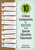 10 Critical Components for Success in the Special Education Classroom 1483339165 Book Cover