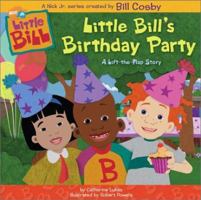 Little Bill's Birthday Party: A Lift-the-Flap Story 0689854625 Book Cover