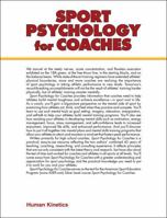 Sport Psychology for Coaches