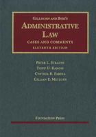 Gellhorn and Byse's Administrative Law: Cases and Comments 1599414295 Book Cover