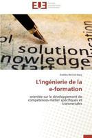 L'Inga(c)Nierie de La E-Formation 3841737358 Book Cover