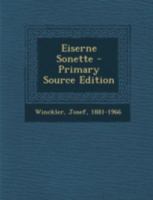 Eiserne Sonette 102256983X Book Cover