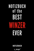 Notizbuch f�r Winzer: Originelle Geschenk-Idee [120 Seiten liniertes blanko Papier] 1692797360 Book Cover