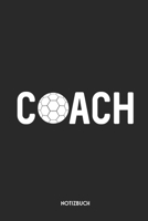 Coach Notizbuch: Cooles Handball B�chlein f�r Trainer & Trainerinnen Dotted Notebook / Punkteraster 120 gepunktete Seiten ca. A5 Format Individuelles Journal Journaling Geschenk 1710267585 Book Cover