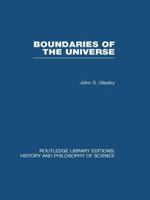 Boundaries of the Universe 0674080157 Book Cover