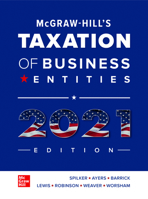 Loose Leaf for McGraw-Hill's Taxation of Business Entities 2021 Edition 1260433064 Book Cover