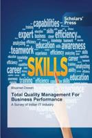 Total Quality Management for Business Performance 3639718348 Book Cover