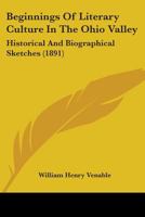 Beginnings of Literary Culture in the Ohio Valley 1348093579 Book Cover