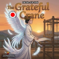 The Grateful Crane: A Timeless Japanese Folktale of Kindness, Magic, and Gratitude (Folk Tales of the World) B0H1VYLGM2 Book Cover