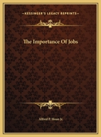 The Importance Of Jobs 1432685988 Book Cover