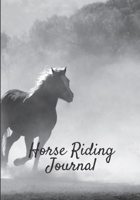 Horse Riding Journal: Horse gifts for girls | Equestrian journal | Horseback Riding Lesson Record Log | 111 pages | 7"x10" paperback |  photo horse galloping 1672990475 Book Cover