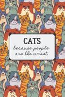 Cats because people are the worst 1070208817 Book Cover