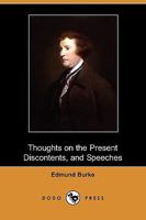 Thoughts On Present Discontents 1515074420 Book Cover