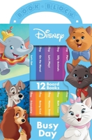 Disney Lion King, Dumbo, and More! - Busy Day My First Library 12 Board Book Block Set - PI Kids 1503735710 Book Cover