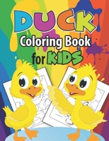 Duck Coloring Book for kids: Amazing colorful background 20 completely unique Duck coloring pages for kids, Toddlers Coloring Fun and Awesome Facts- ... Gift for Boys & Girls ages 4-8 and over B08N3M21ZT Book Cover
