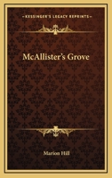 McAllister's Grove 1163281700 Book Cover