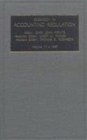 Research in Accounting Regulation, Volume 11 0762301686 Book Cover