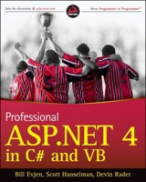 Professional ASP.NET 4 in C# and VB 0470502207 Book Cover