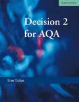 Decision 2 for Aqa 0521619173 Book Cover