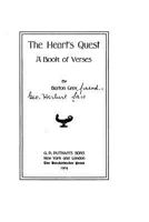 The Heart's Quest, a Book of Verses 1530737230 Book Cover