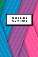 Graph Paper Composition: Graph Paper 6 x 9 Abstract Quad Ruled 4x4, Grid Paper for school student, office, kids Notebooks 169748574X Book Cover