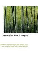 Memoirs of the Prince De Talleyrand 3337167896 Book Cover