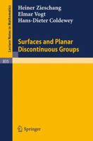 Surfaces and planar discontinuous groups (Lecture notes in mathematics) 3540100245 Book Cover