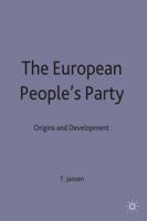 The European People's Party: Origins and Development 0333720571 Book Cover