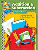 Addition & Subtraction Grade 2: Grade 2 0743933168 Book Cover